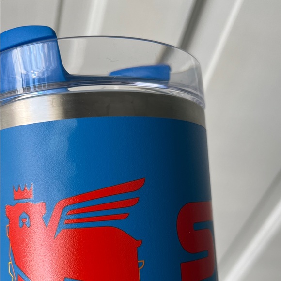 Stanley 30 oz. Quencher H2.0 FlowState Blue Red Multi Tumbler *Read Description - Picture 10 of 13